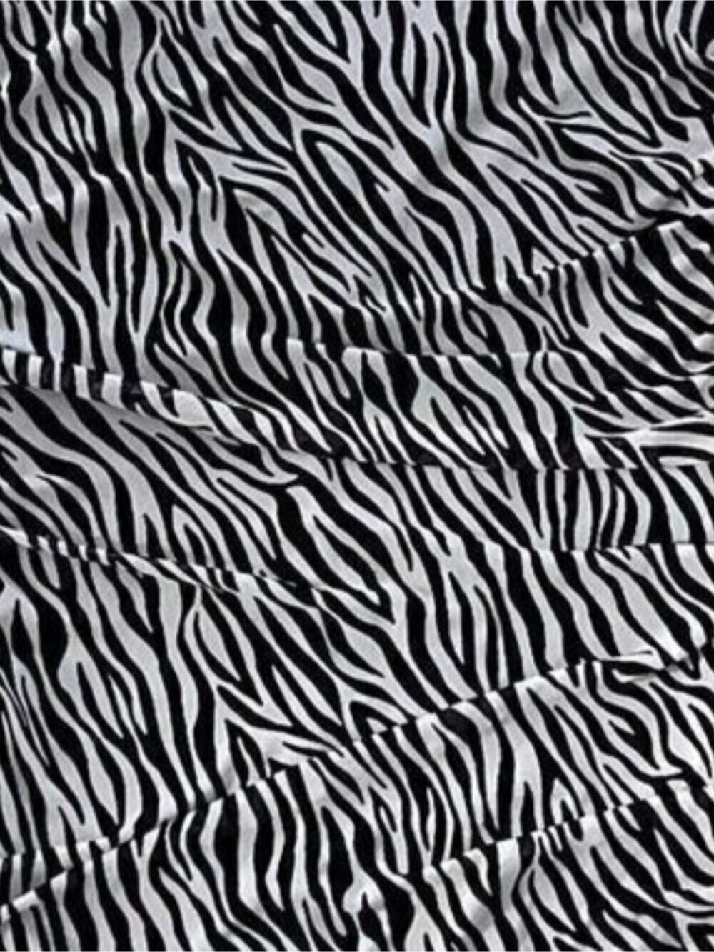 Wild Fable Size Medium Black and white zebra print Dress zebra costume NWT
